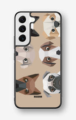 Samsung Galaxy S22 Hard Case – Cute Dogs - View 1