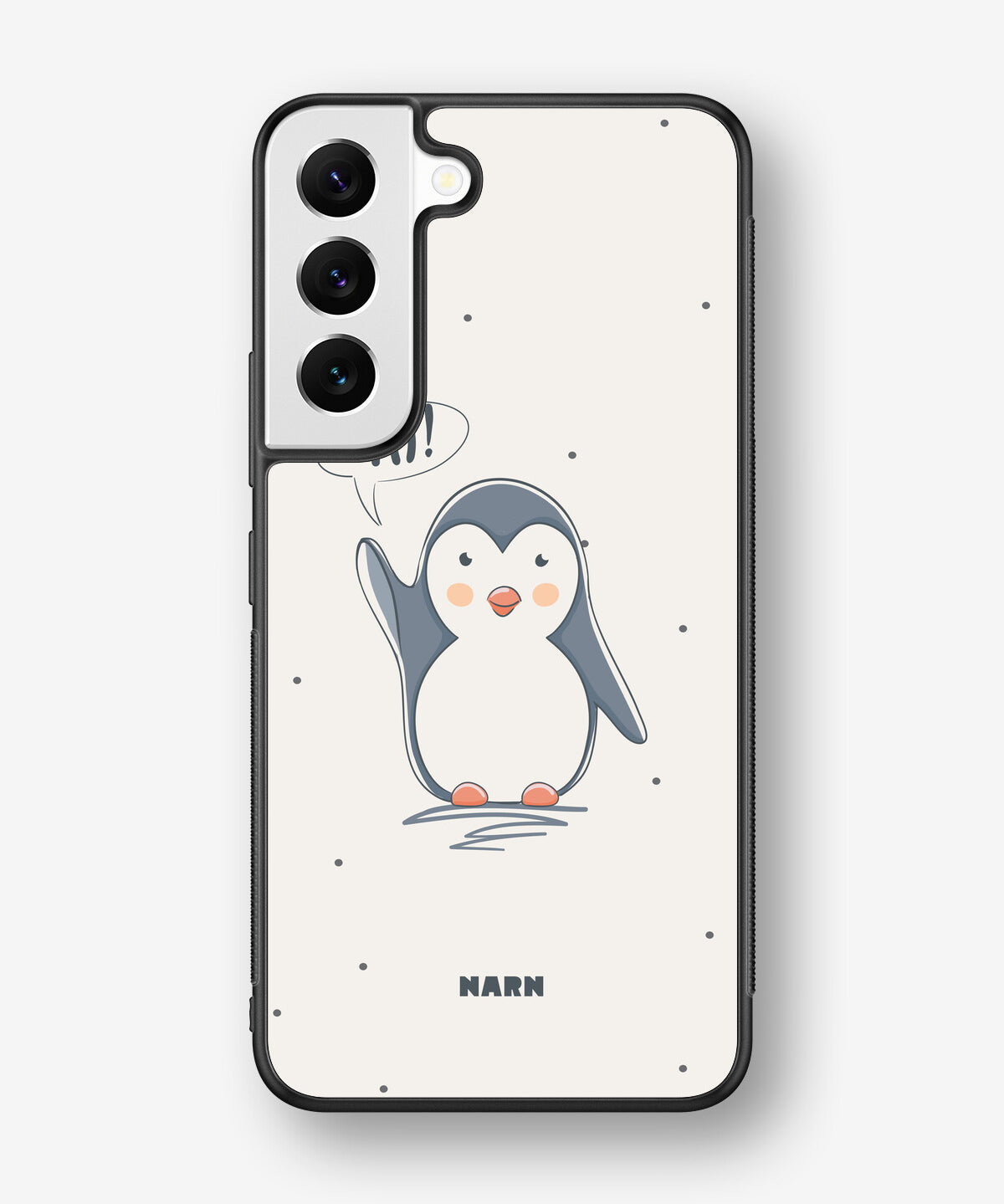 Samsung Galaxy S22 Hard Case – Cute Penguin - View 1