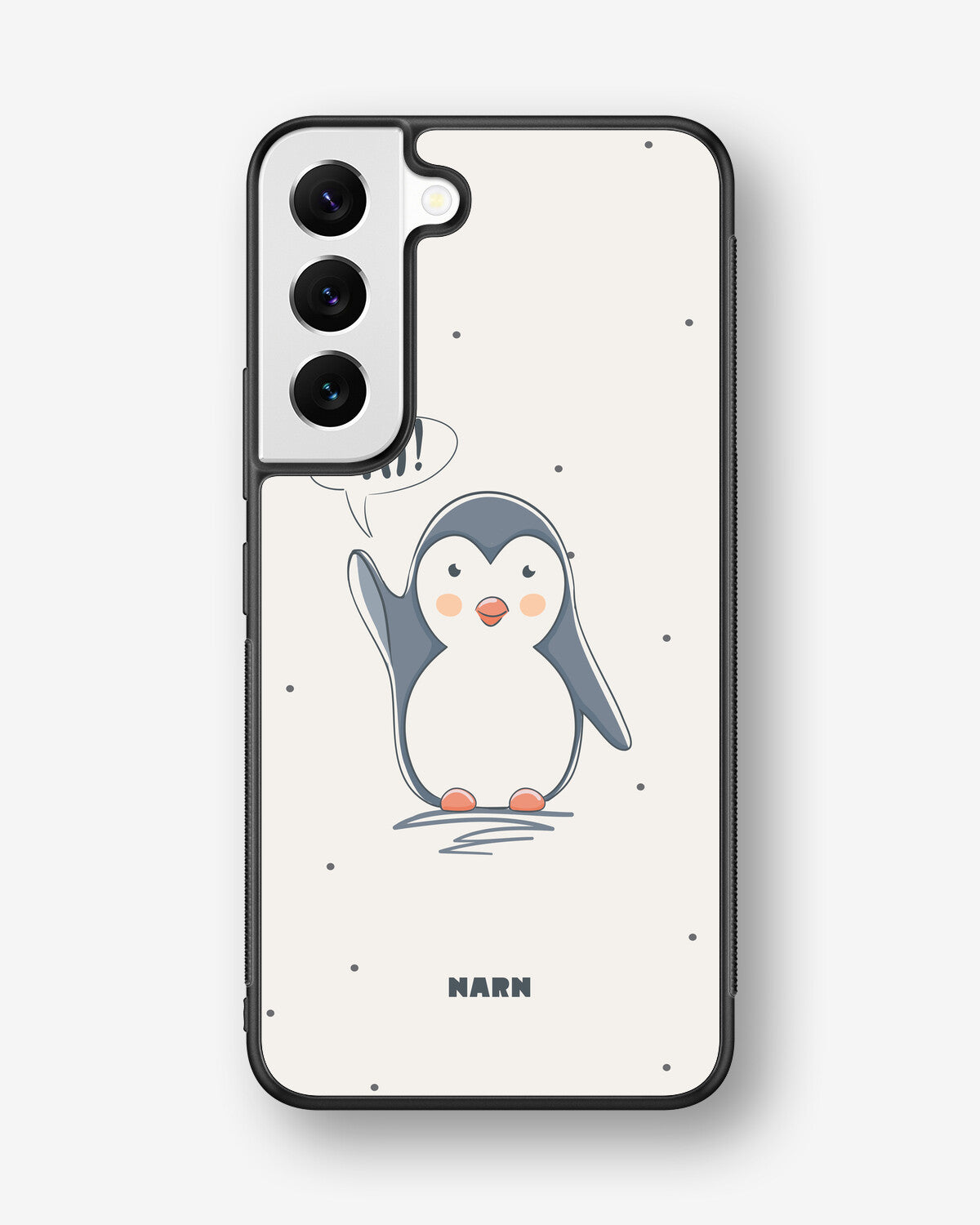 Samsung Galaxy S22 Hard Case – Cute Penguin - View 1