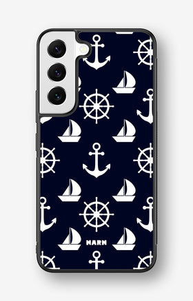 Samsung Galaxy S22 Hard Case – Deep Blue Voyage - View 1