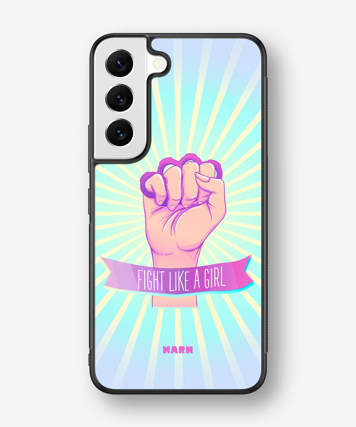 Samsung Galaxy S22 Hard Case – Fight Like A Girl - View 1