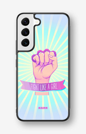 Samsung Galaxy S22 Hard Case – Fight Like A Girl - View 1