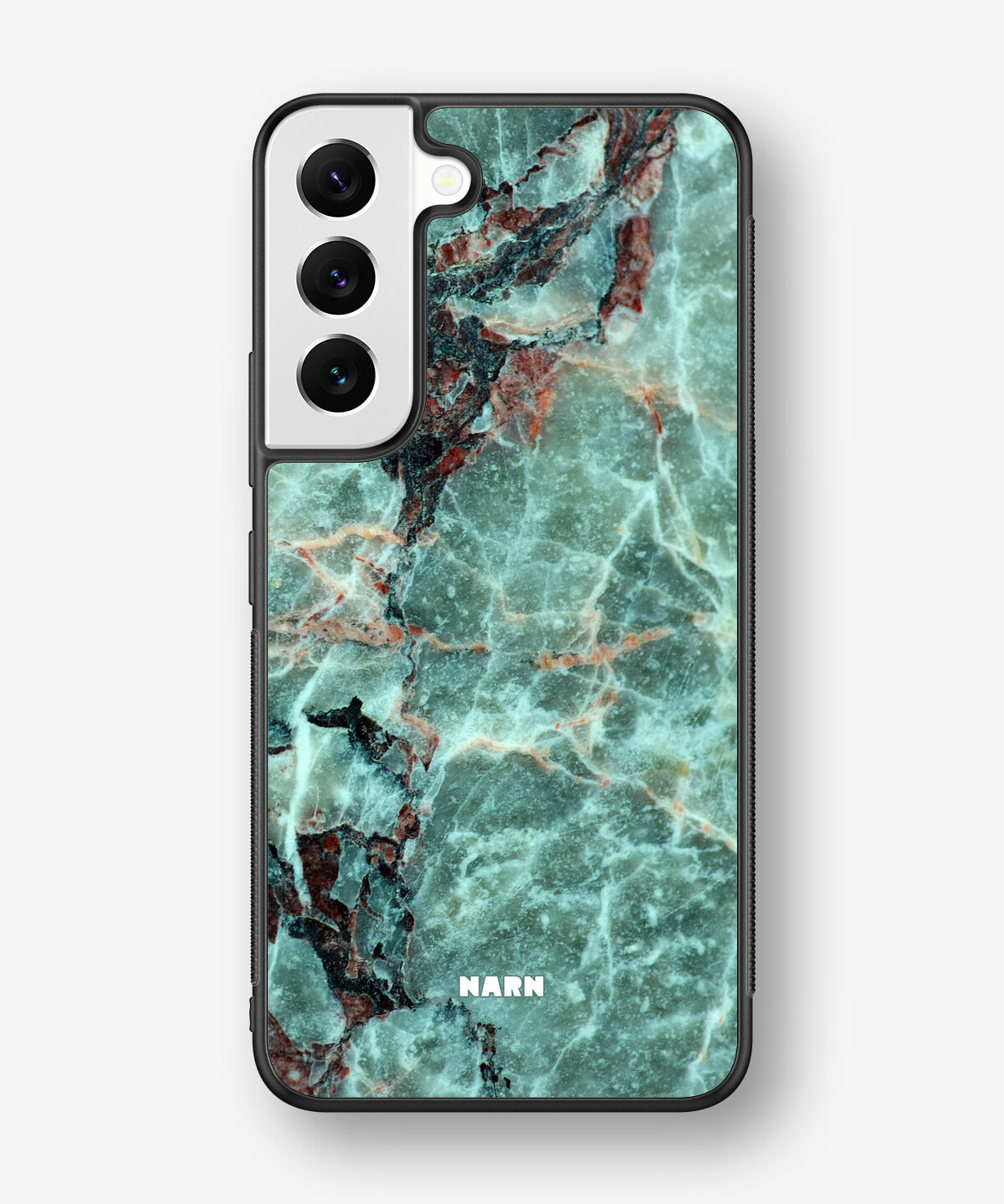 Samsung Galaxy S22 Hard Case – Green Marble - View 1