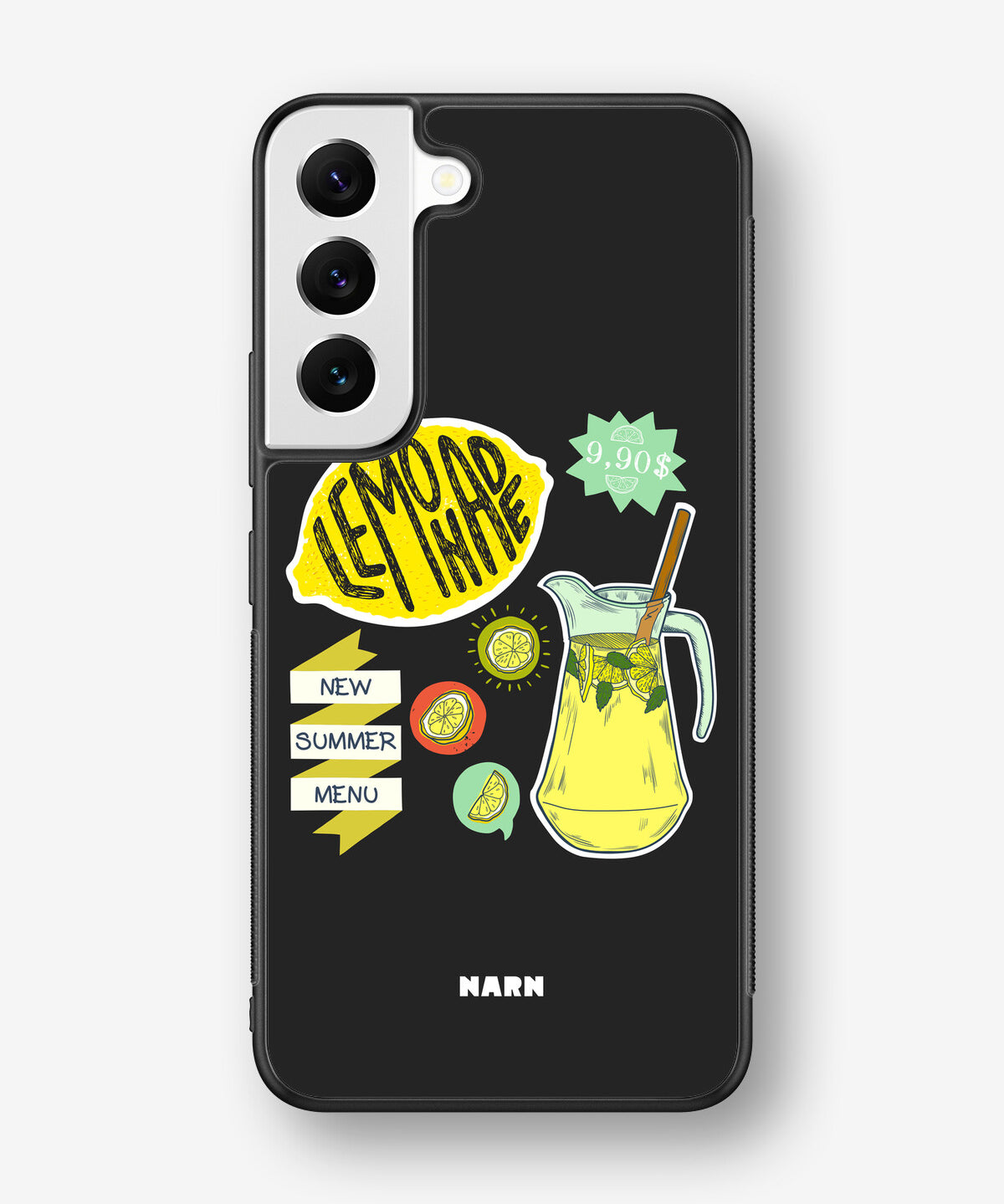 Samsung Galaxy S22 Hard Case – Lemon Summer - View 1