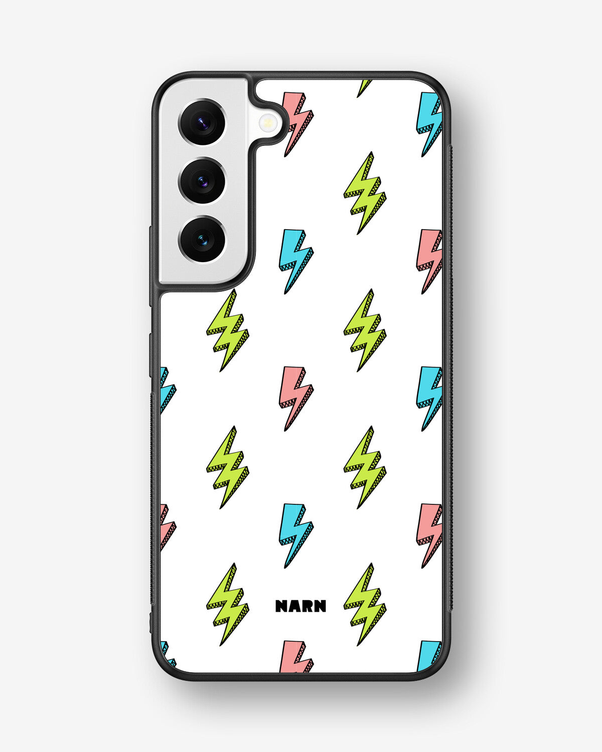 Samsung Galaxy S22 Hard Case – Lightning Bolts - View 1