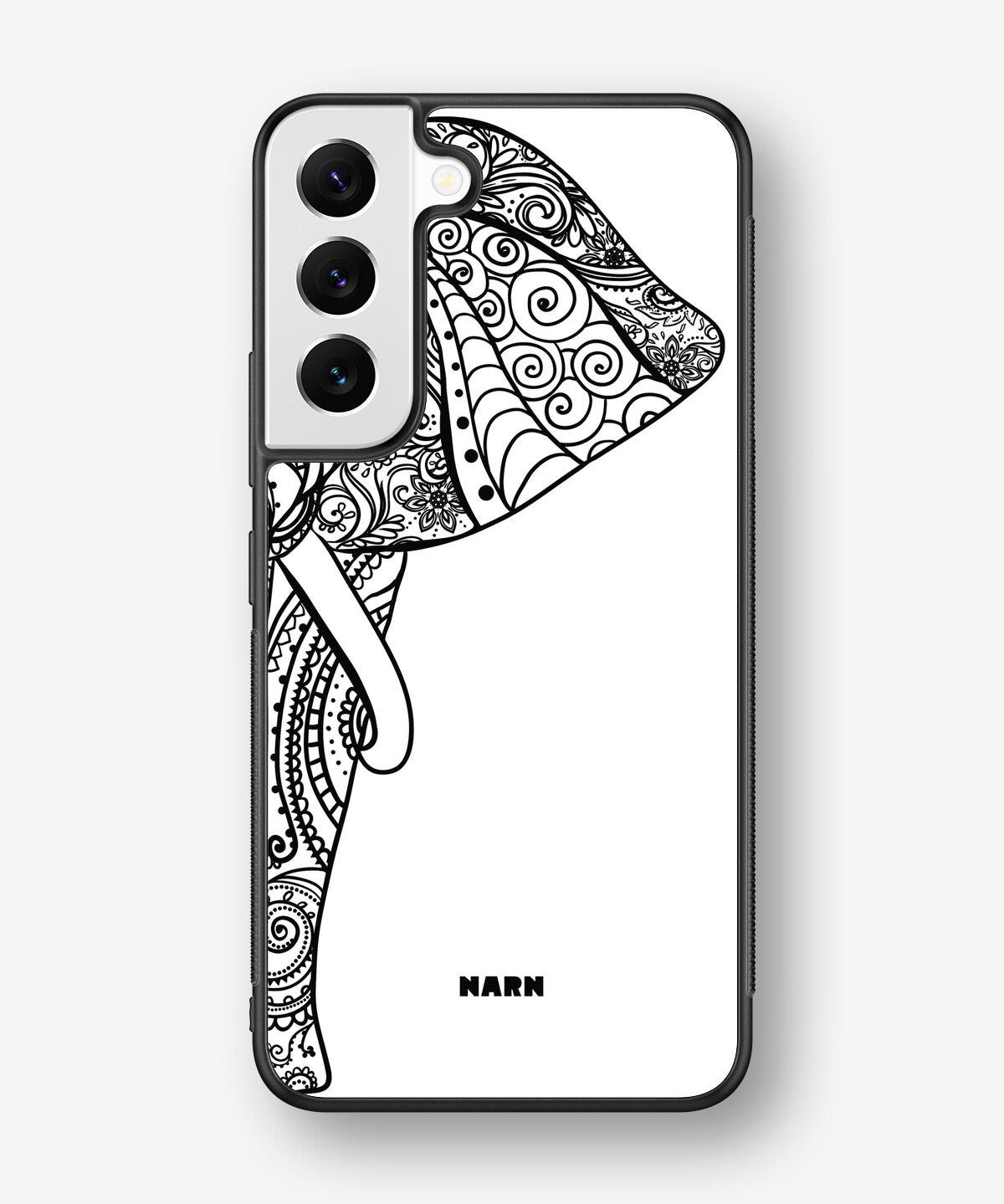 Samsung Galaxy S22 Hard Case – Mandala Elephant - View 1