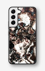 Samsung Galaxy S22 Hard Case – Marble Brown - View 1