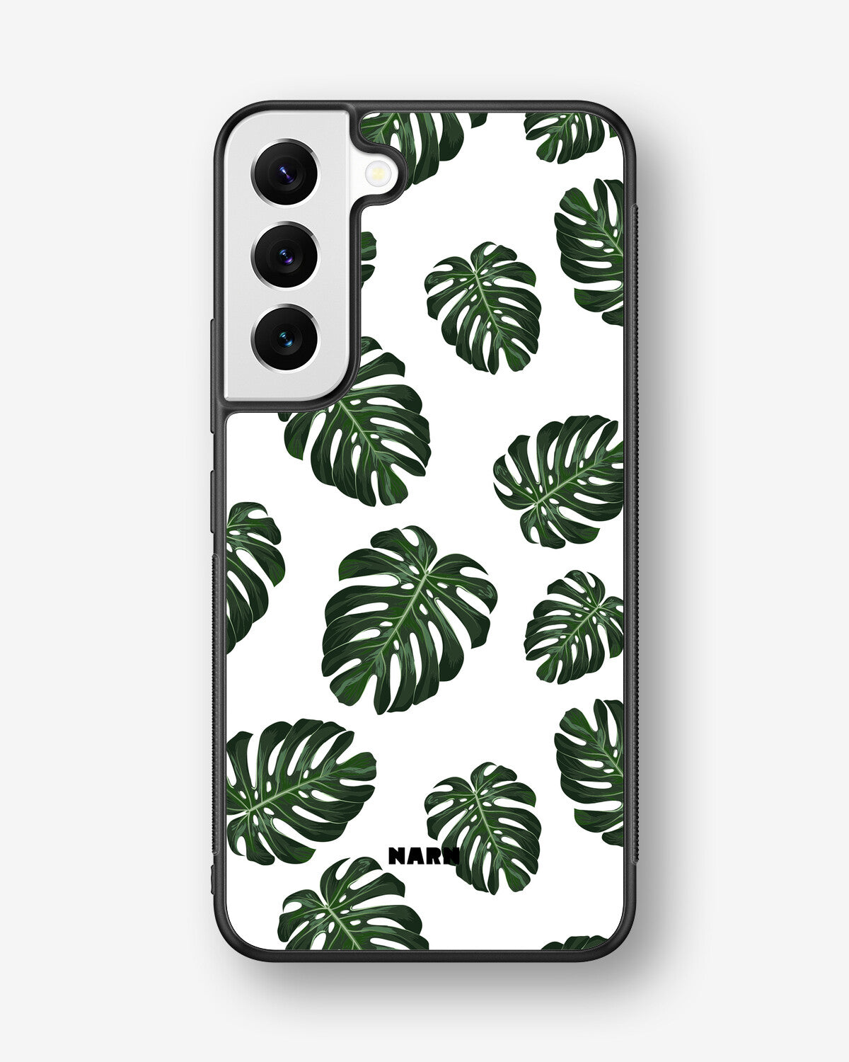 Samsung Galaxy S22 Hard Case – Monstera Pattern - View 1