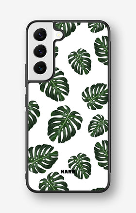 Samsung Galaxy S22 Hard Case – Monstera Pattern - View 1