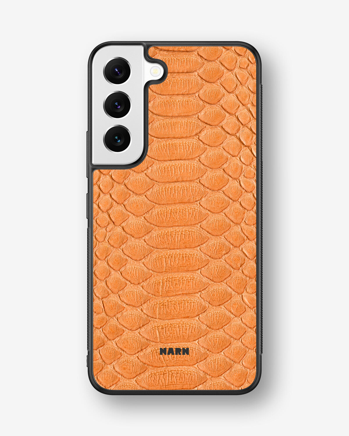 Samsung Galaxy S22 Hard Case – Orange Snake - View 1