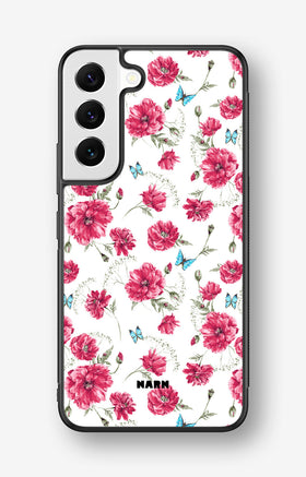 Samsung Galaxy S22 Hard Case – Poppies in Bloom - View 1