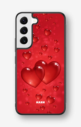 Samsung Galaxy S22 Hard Case – Red Romance - View 1