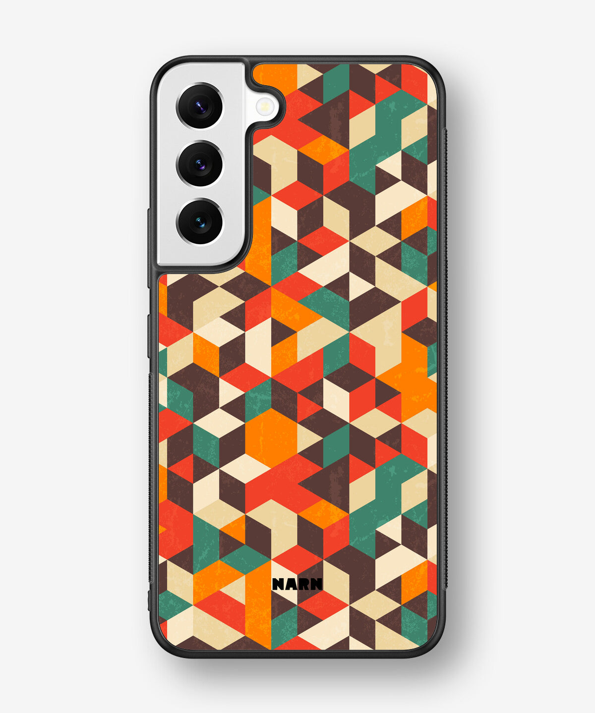 Samsung Galaxy S22 Hard Case – Retro Geometric - View 1