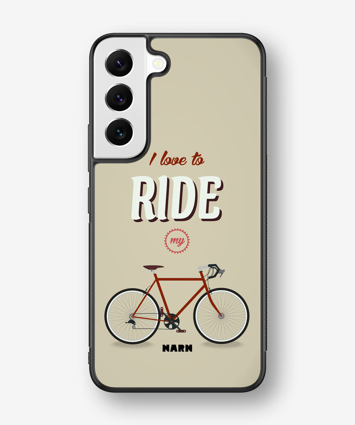 Samsung Galaxy S22 Hard Case – Ride My Bicycle - View 1