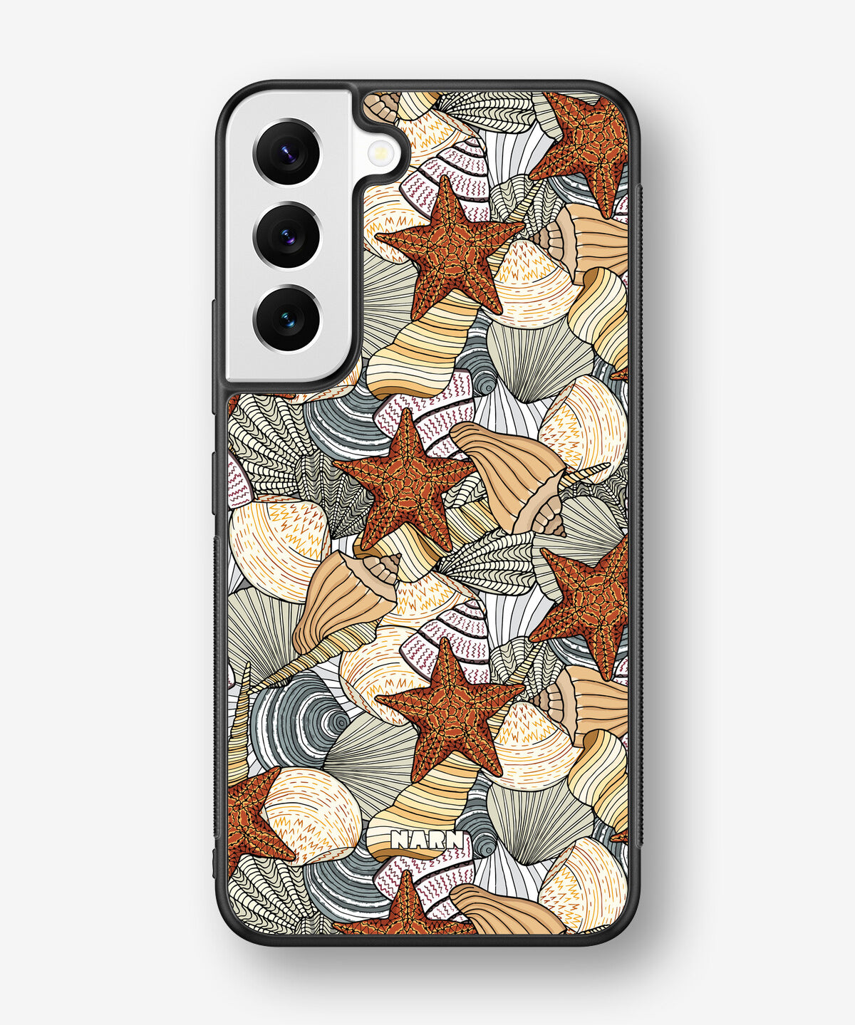 Samsung Galaxy S22 Hard Case – Sea Shells - View 1