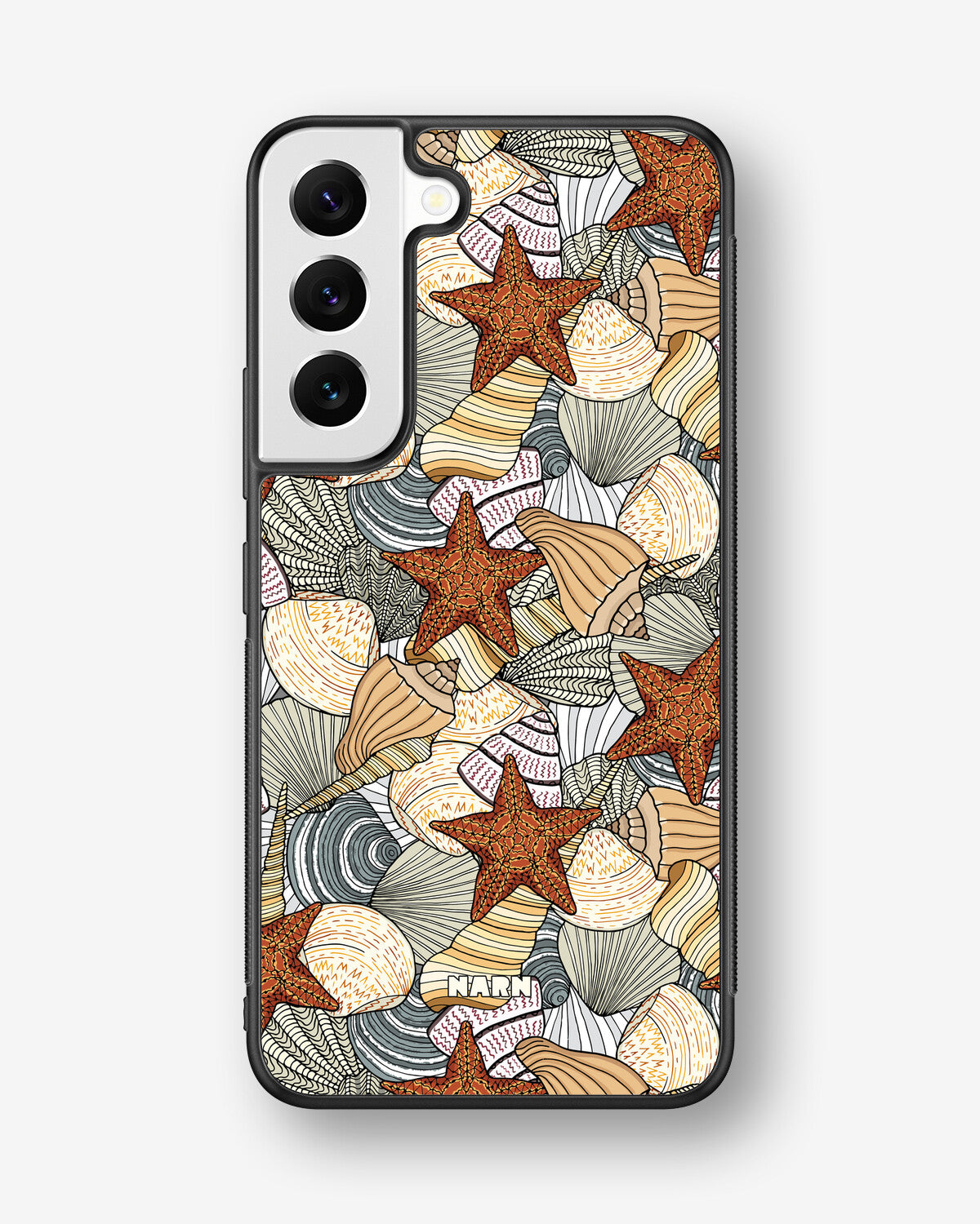 Samsung Galaxy S22 Hard Case – Sea Shells - View 1