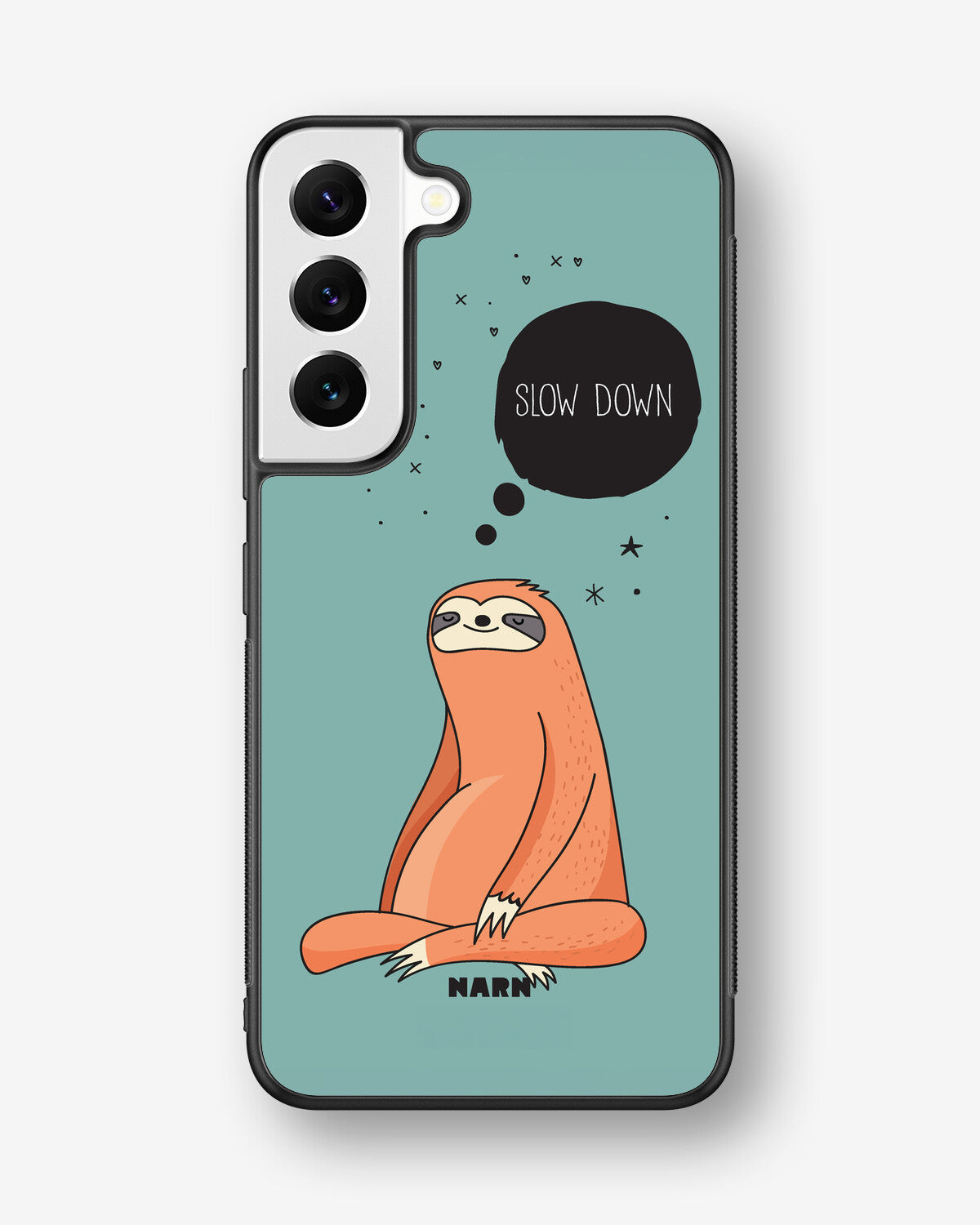 Samsung Galaxy S22 Hard Case – Slow Down Sloth - View 1