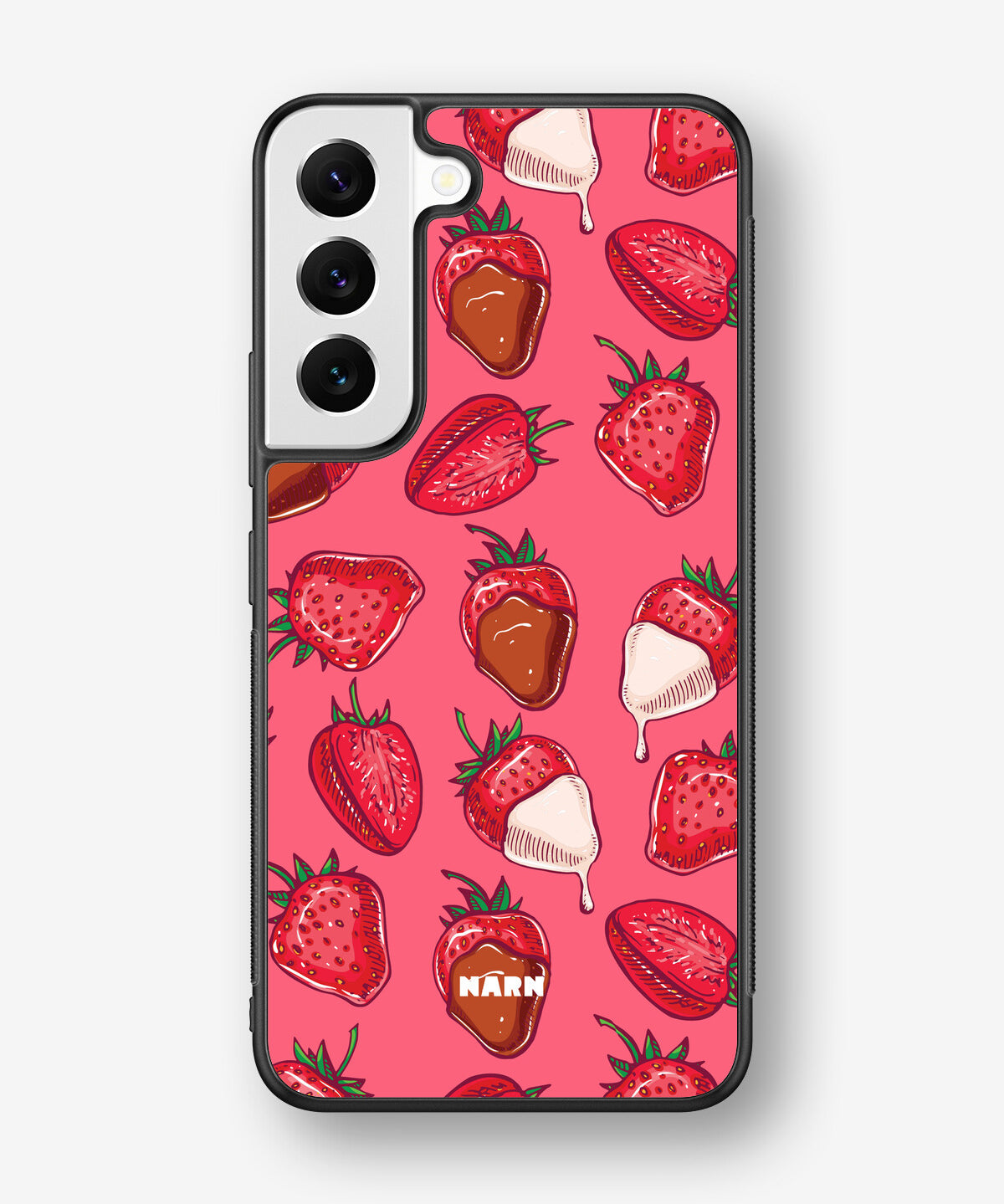 Samsung Galaxy S22 Hard Case – Strawberry Chocolate - View 1