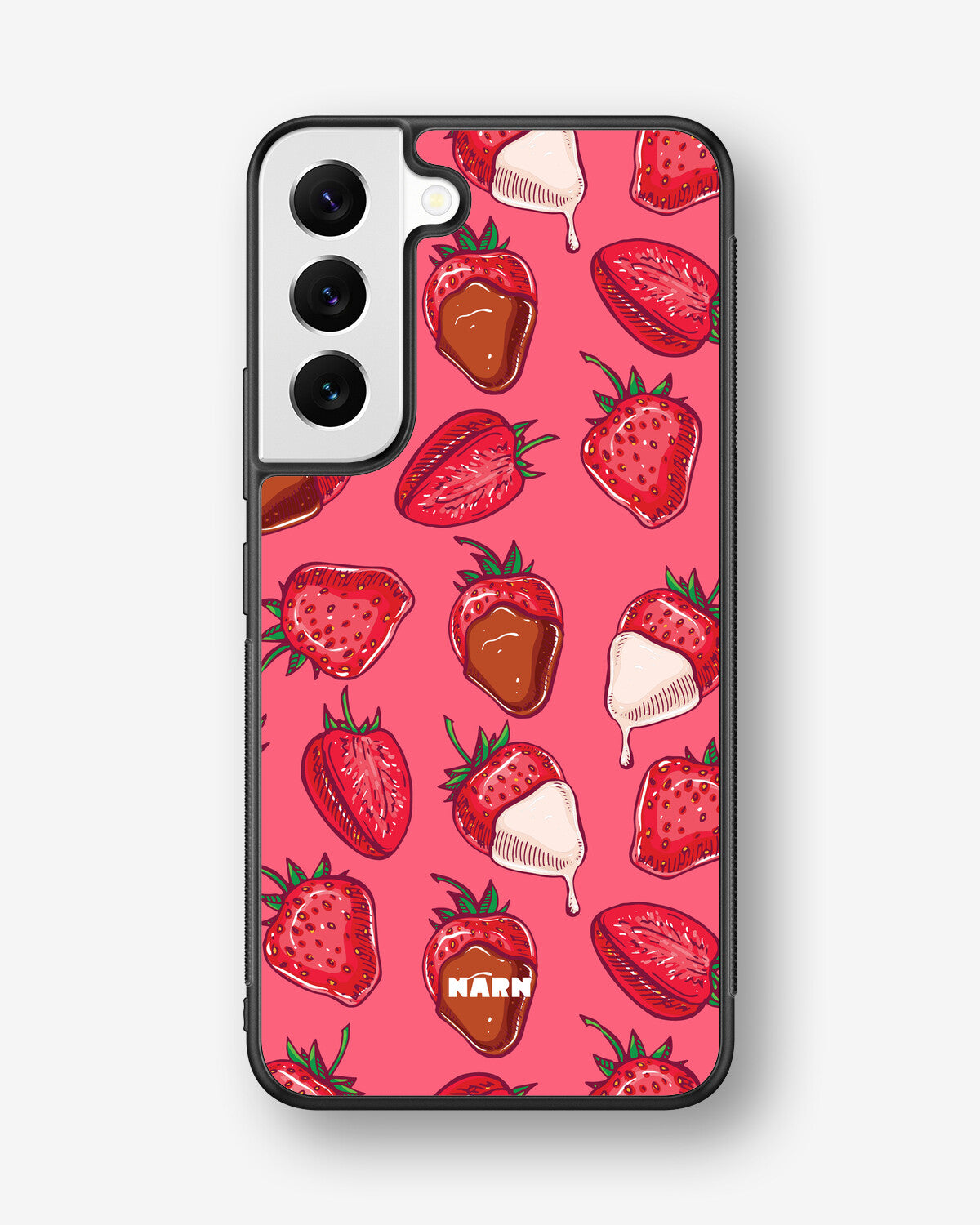 Samsung Galaxy S22 Hard Case – Strawberry Chocolate - View 1