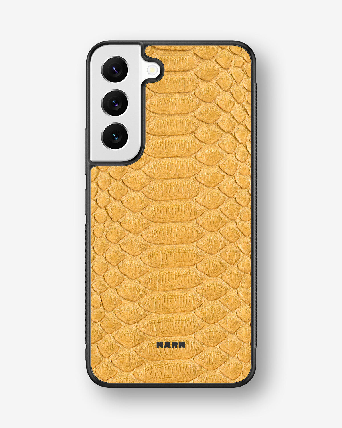 Samsung Galaxy S22 Hard Case – Yellow Snake - View 1