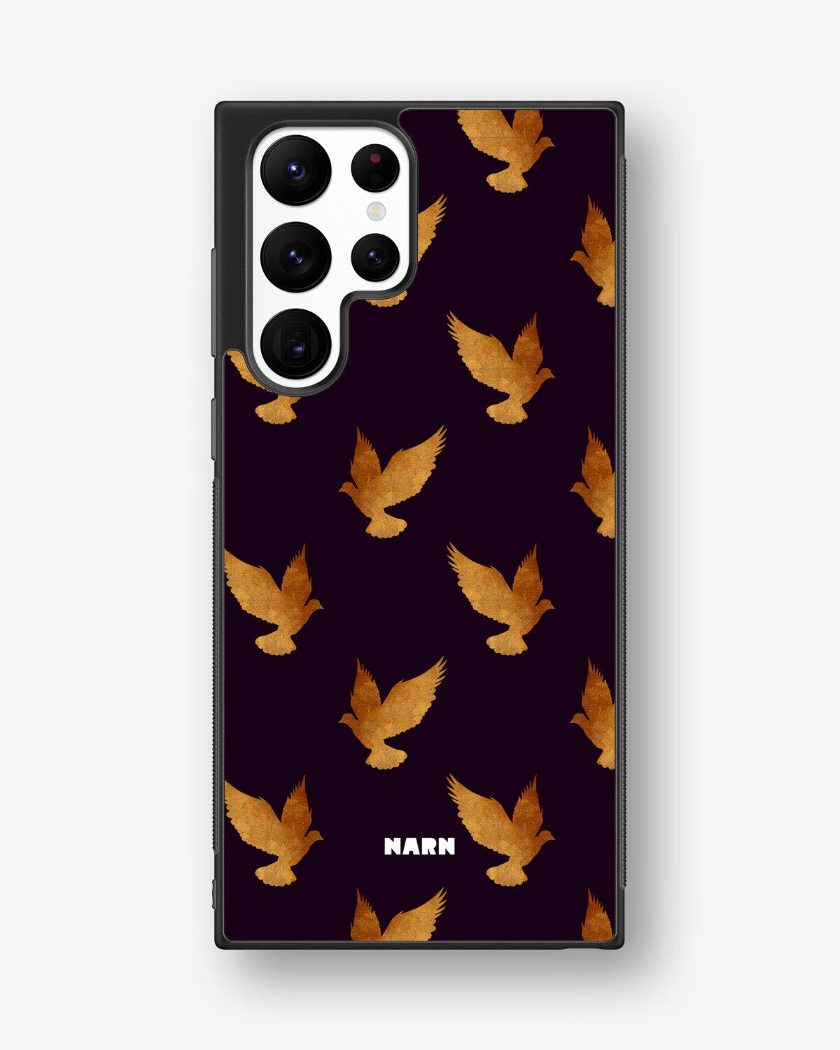 Samsung Galaxy S22 Ultra Hard Case – Royal Doves - View 1