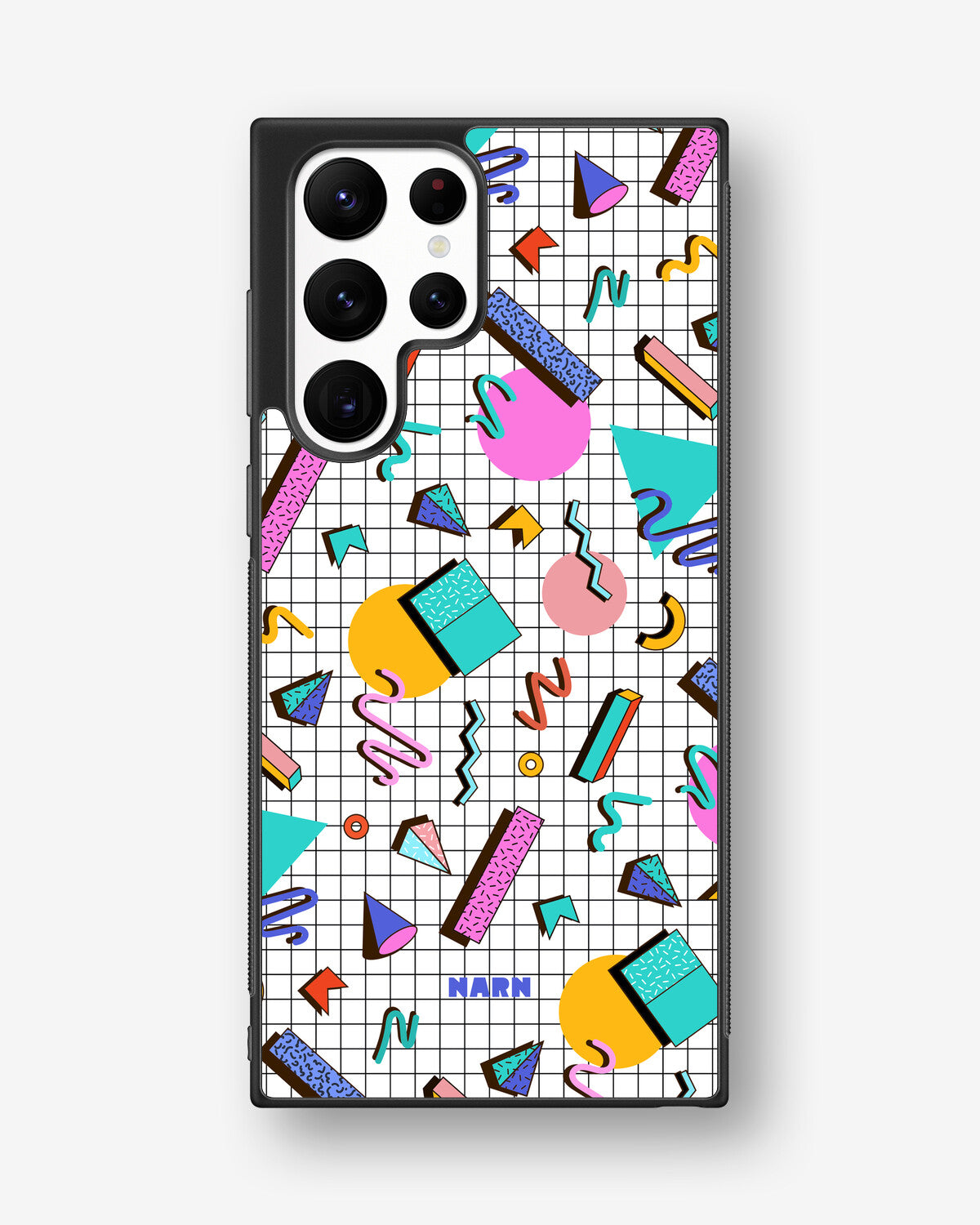Samsung Galaxy S22 Ultra Hard Case – 80s Memphis - View 1