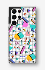 Samsung Galaxy S22 Ultra Hard Case – 80s Memphis - View 1