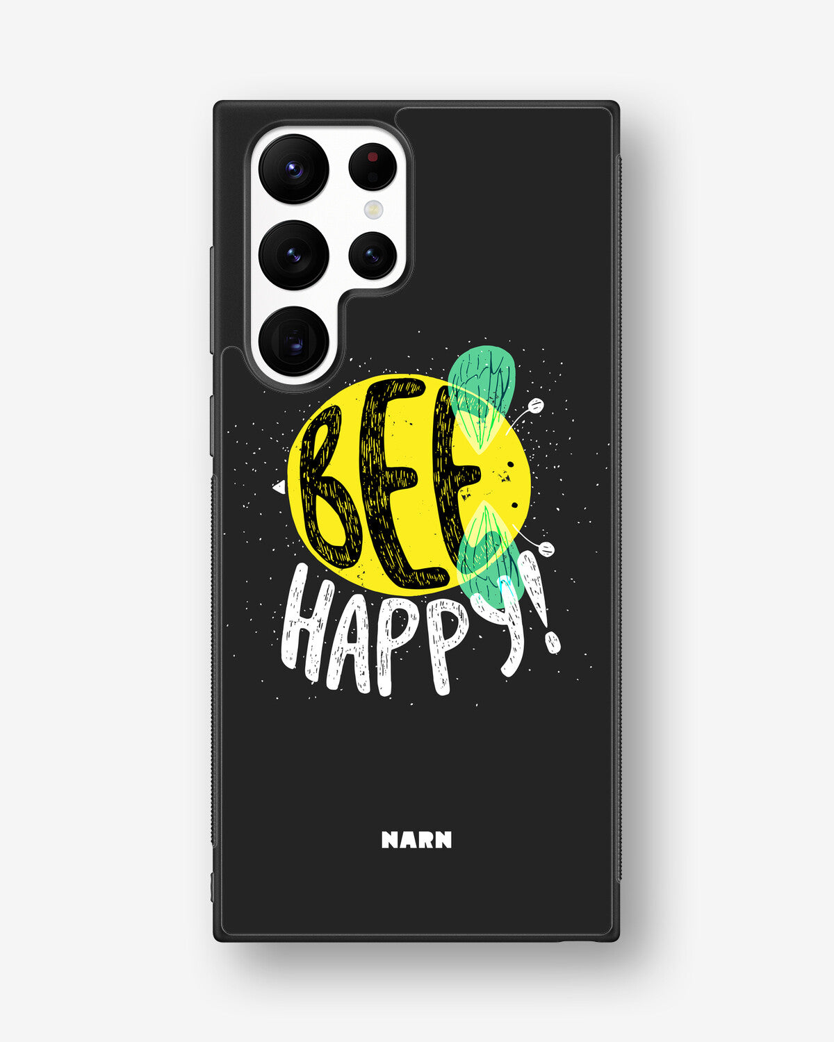 Samsung Galaxy S22 Ultra Hard Case – BEE Happy - View 1