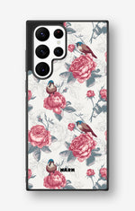 Samsung Galaxy S22 Ultra Hard Case – Birds Among Roses - View 1