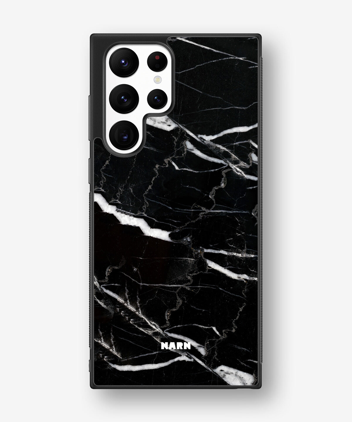 Samsung Galaxy S22 Ultra Hard Case – Black Marble - View 1