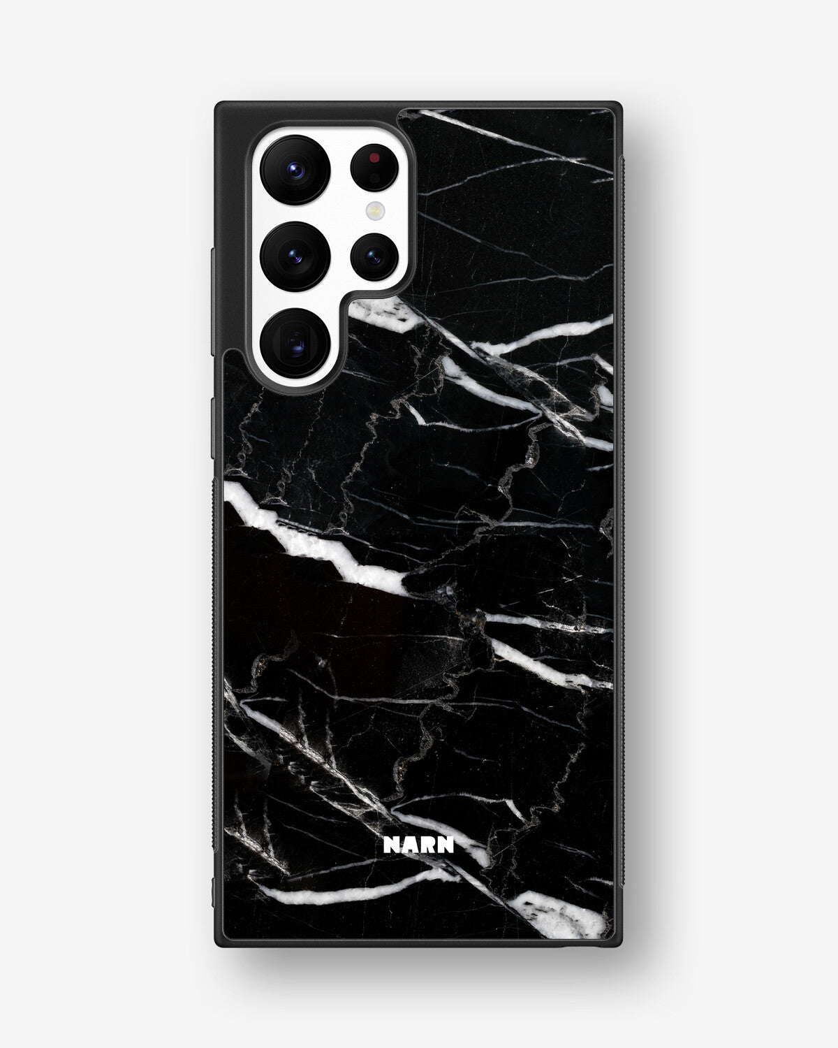 Samsung Galaxy S22 Ultra Hard Case – Black Marble - View 1