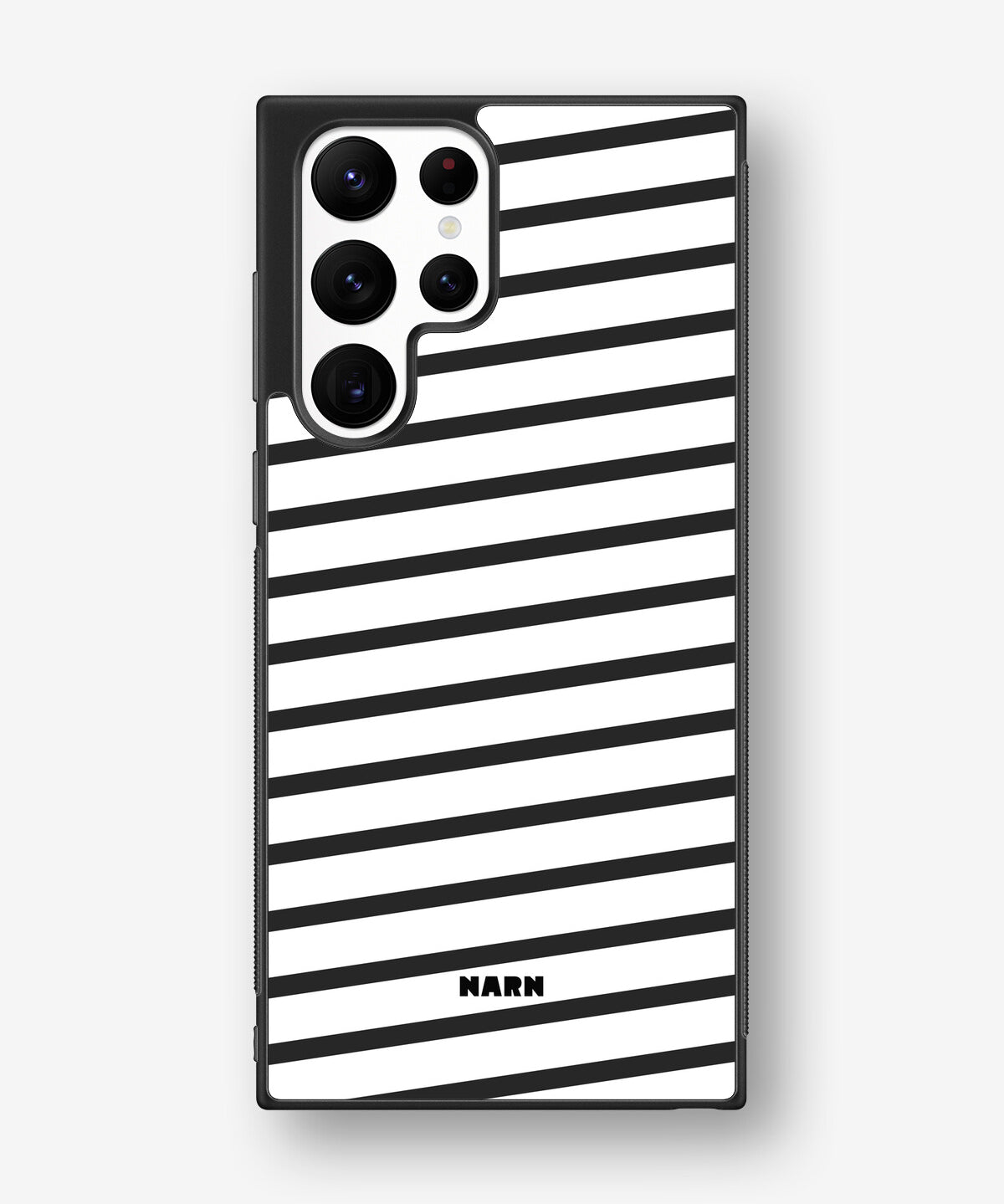 Samsung Galaxy S22 Ultra Hard Case – Black Stripes - View 1