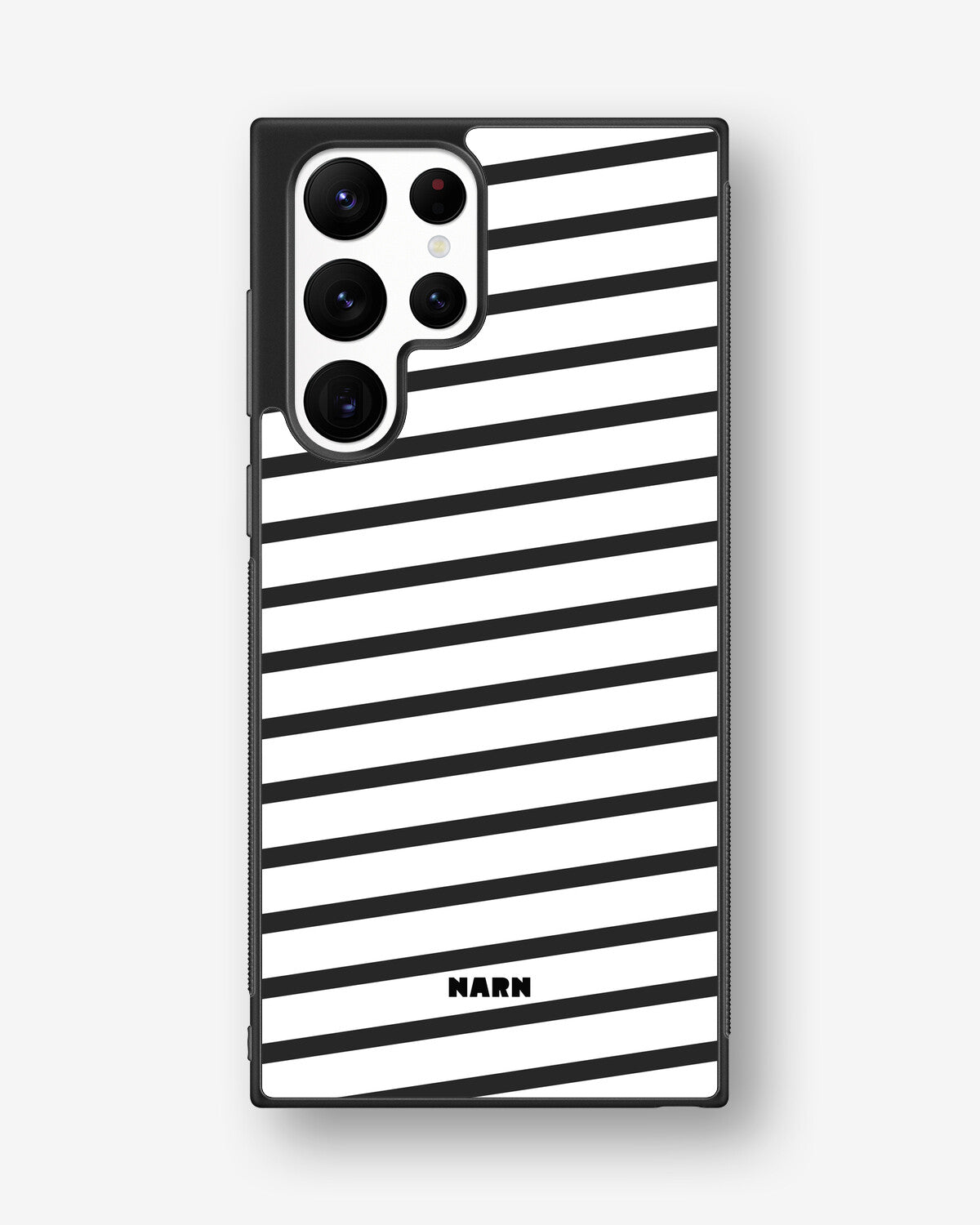Samsung Galaxy S22 Ultra Hard Case – Black Stripes - View 1