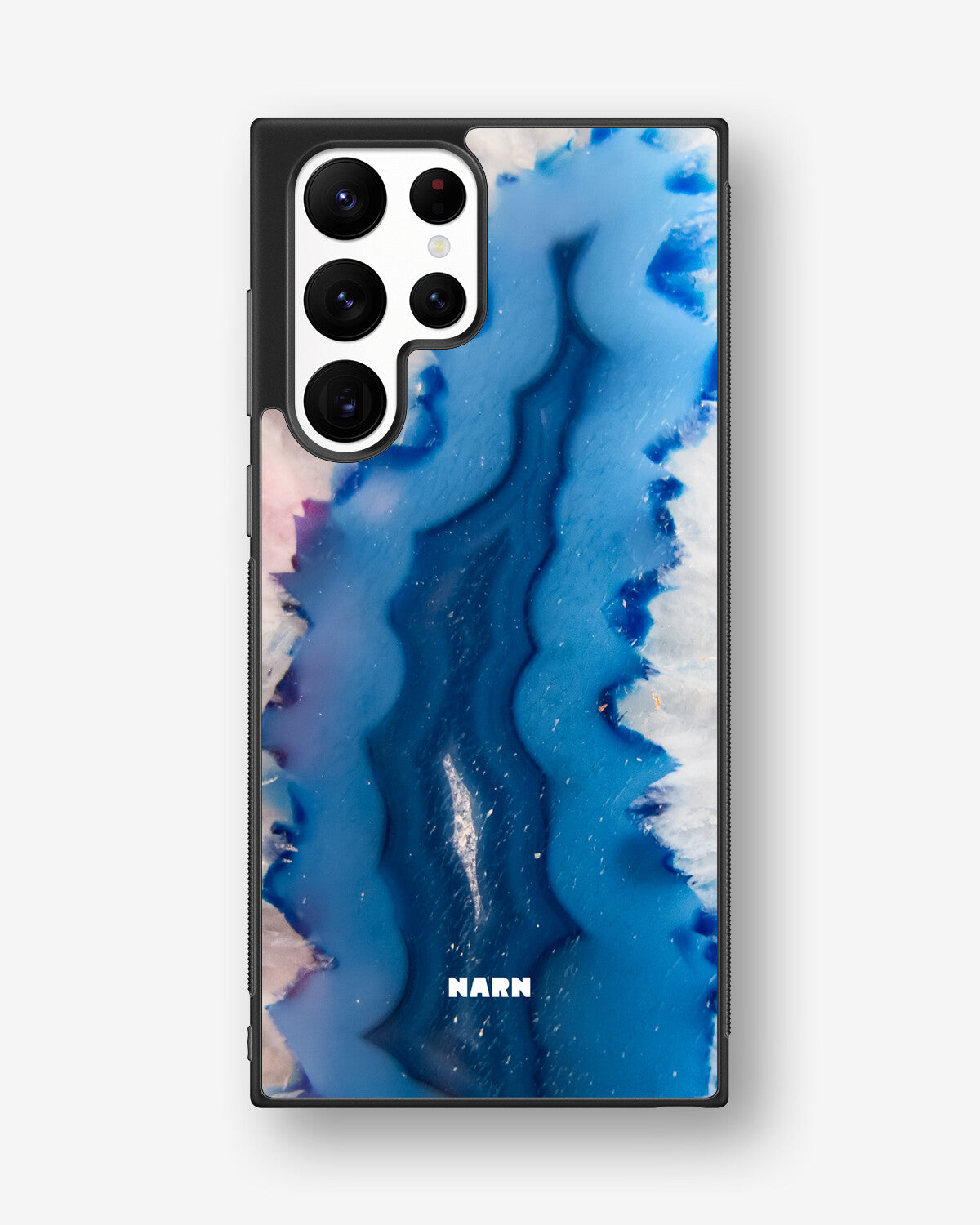 Samsung Galaxy S22 Ultra Hard Case – Blue Agate - View 1