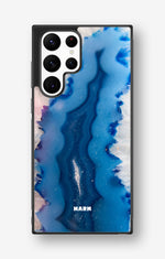 Samsung Galaxy S22 Ultra Hard Case – Blue Agate - View 1