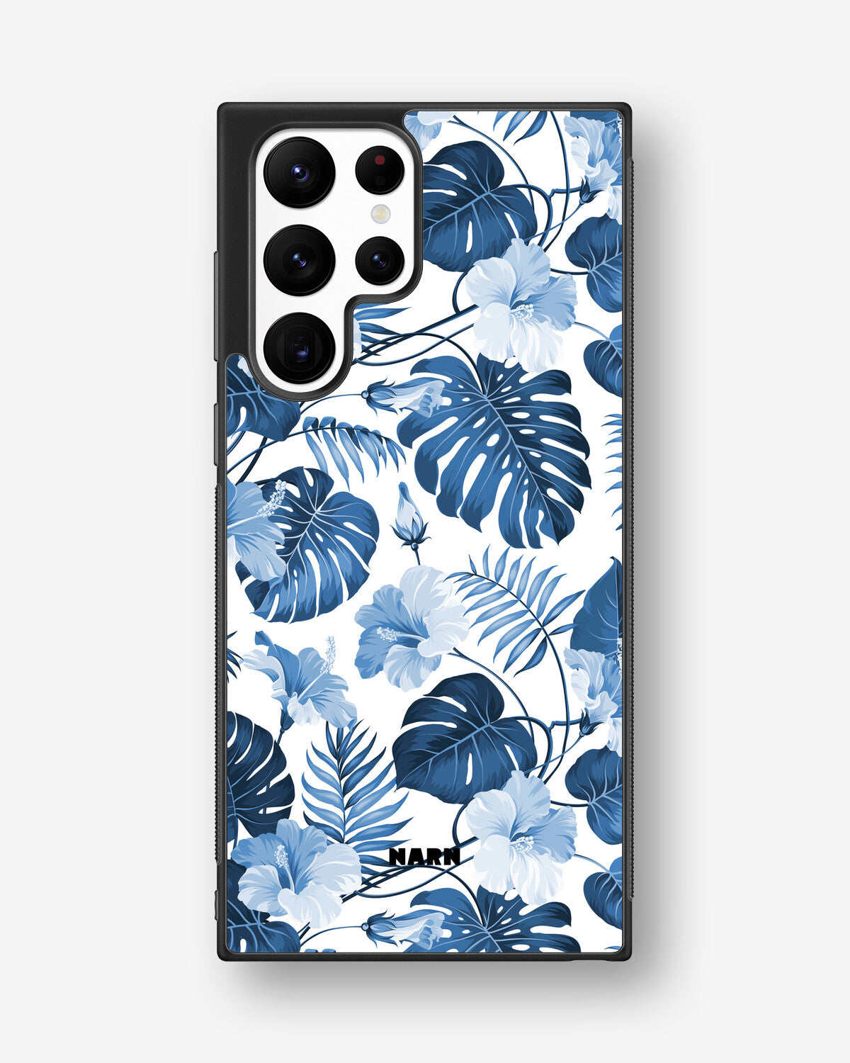 Samsung Galaxy S22 Ultra Hard Case – Blue Tropics - View 1