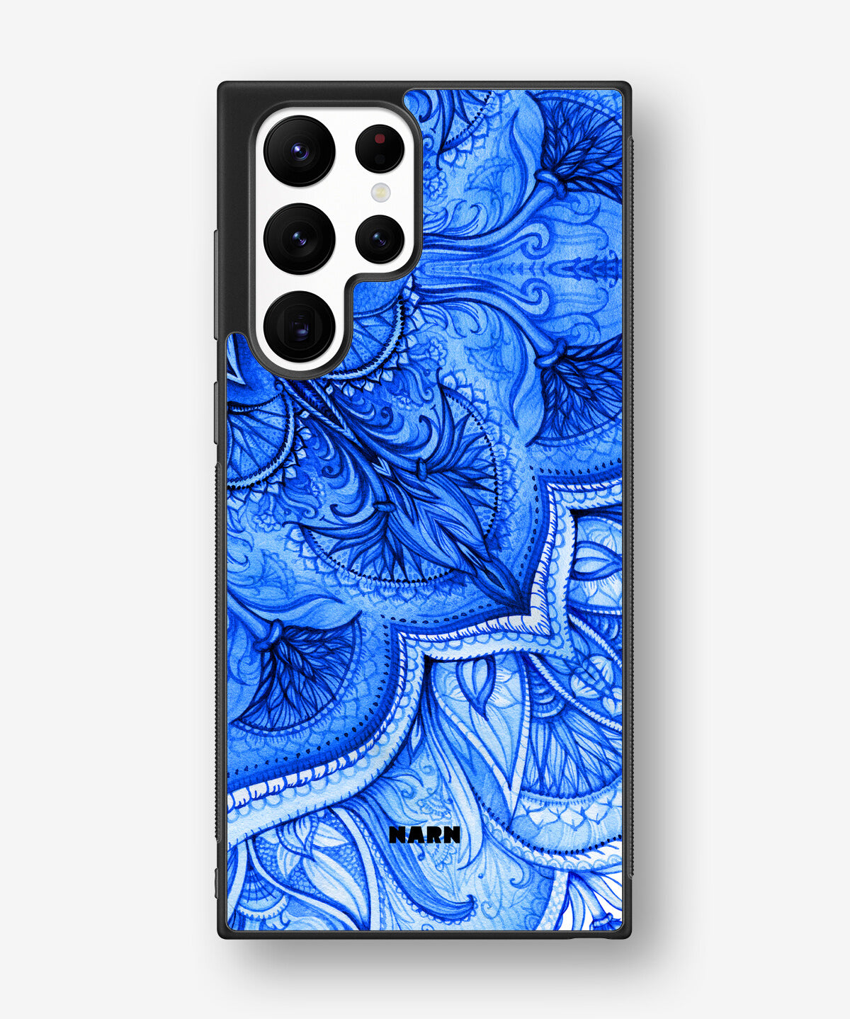 Samsung Galaxy S22 Ultra Hard Case – Blue Vintage - View 1