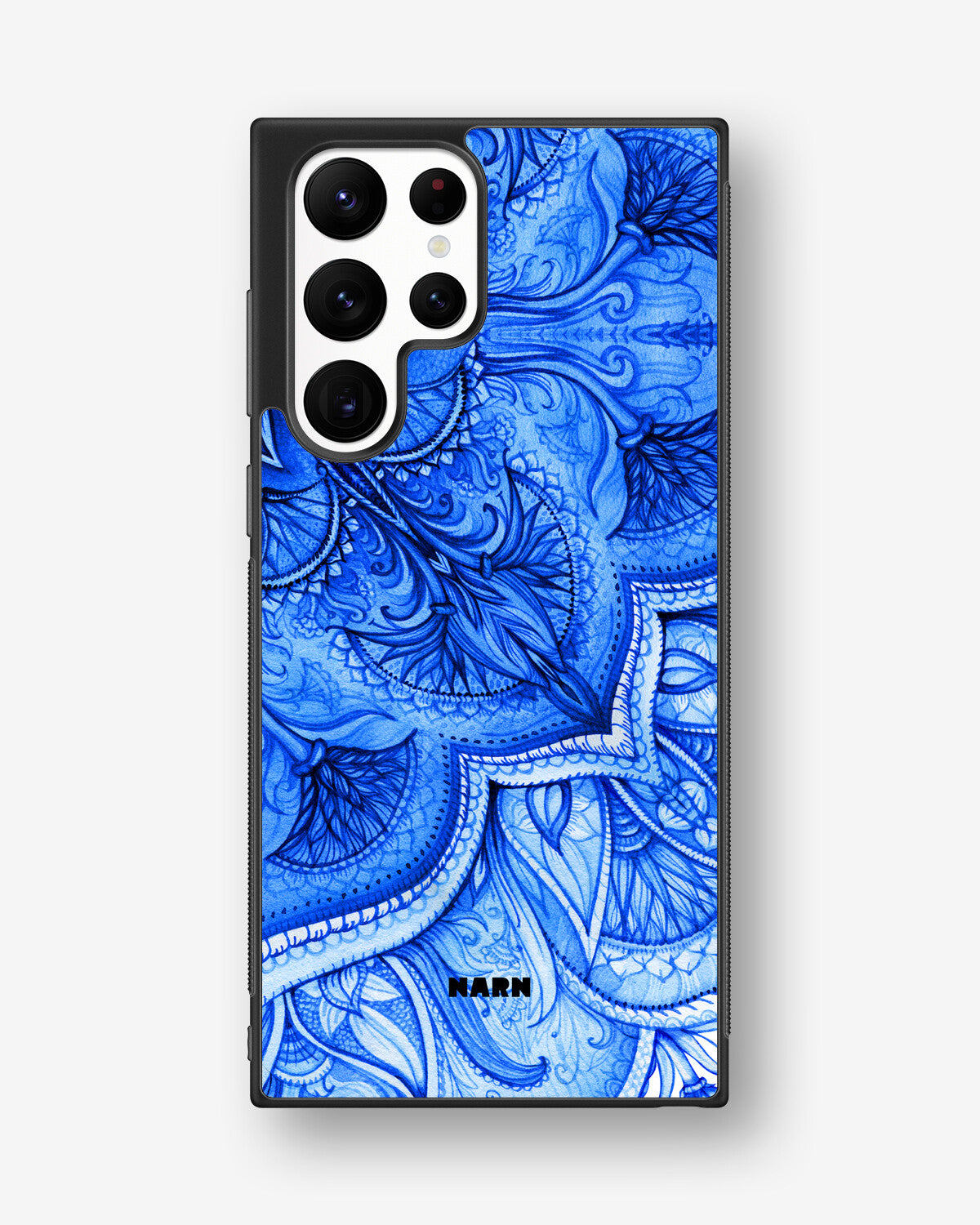 Samsung Galaxy S22 Ultra Hard Case – Blue Vintage - View 1