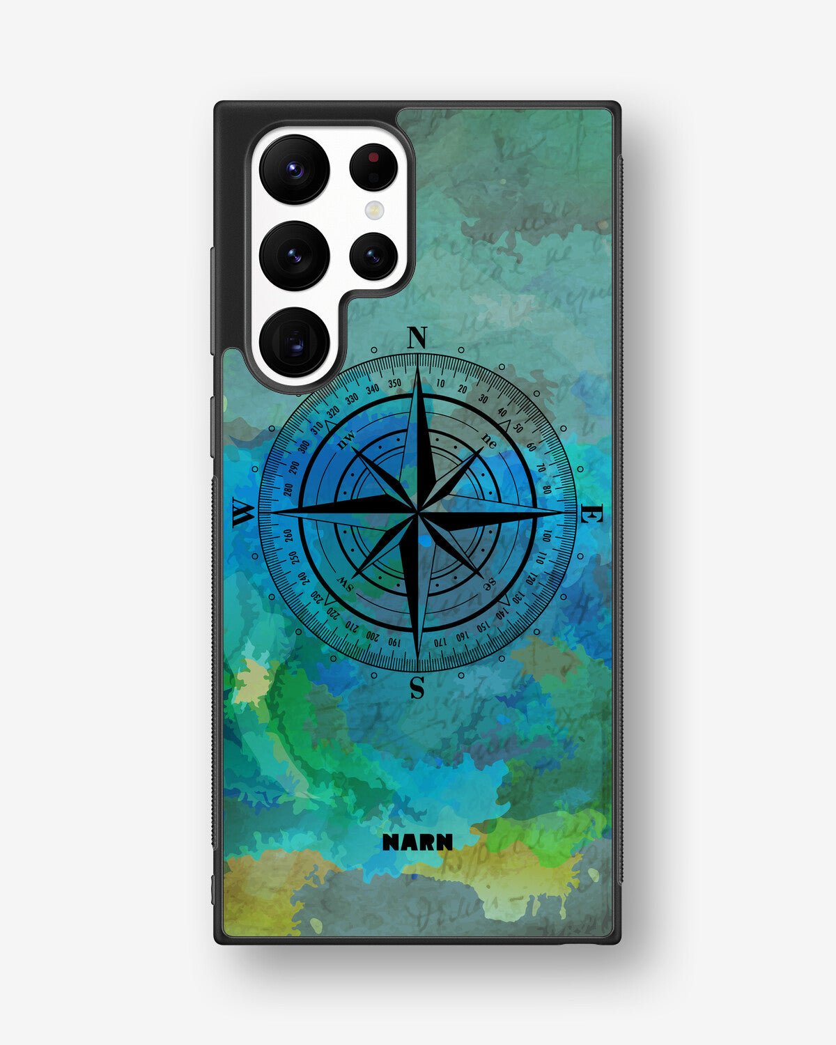 Samsung Galaxy S22 Ultra Hard Case – Compass - View 1