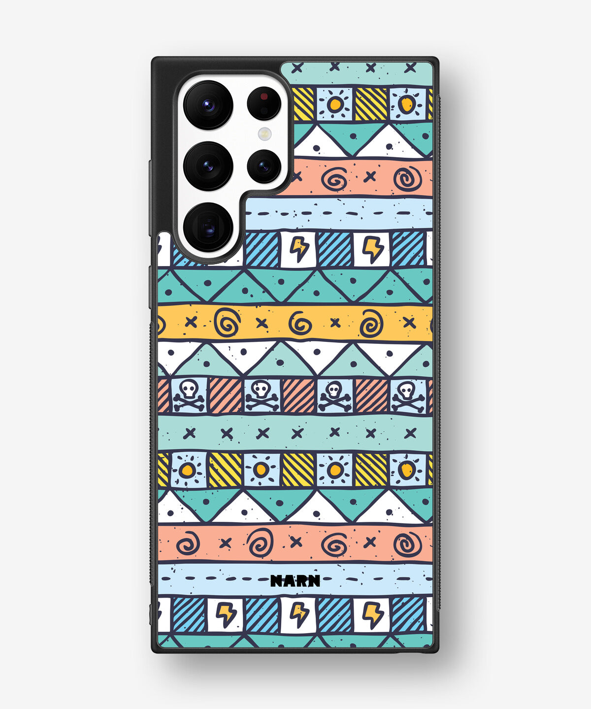 Samsung Galaxy S22 Ultra Hard Case – Cute Pattern - View 1