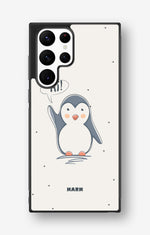 Samsung Galaxy S22 Ultra Hard Case – Cute Penguin - View 1