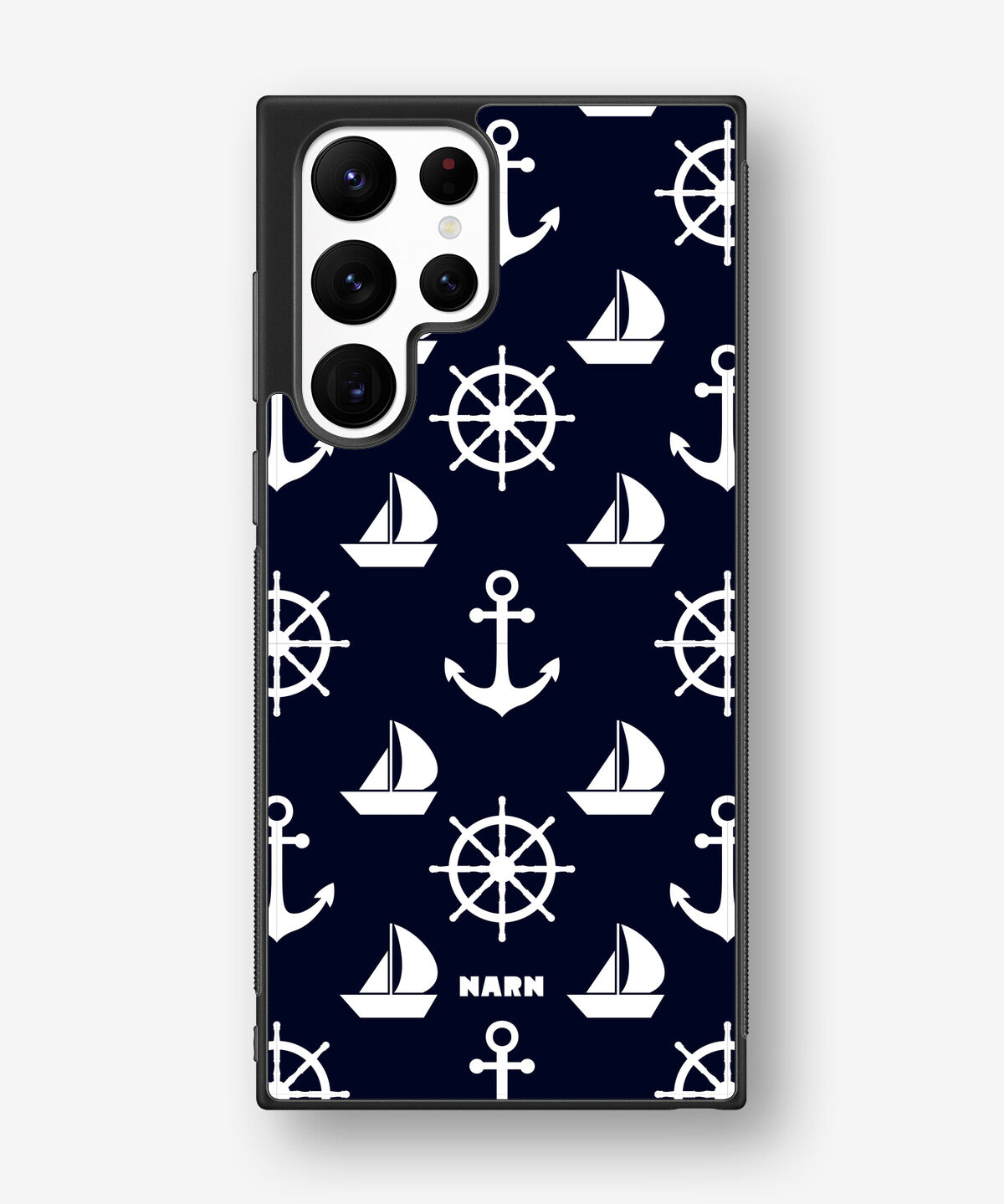 Samsung Galaxy S22 Ultra Hard Case – Deep Blue Voyage - View 1