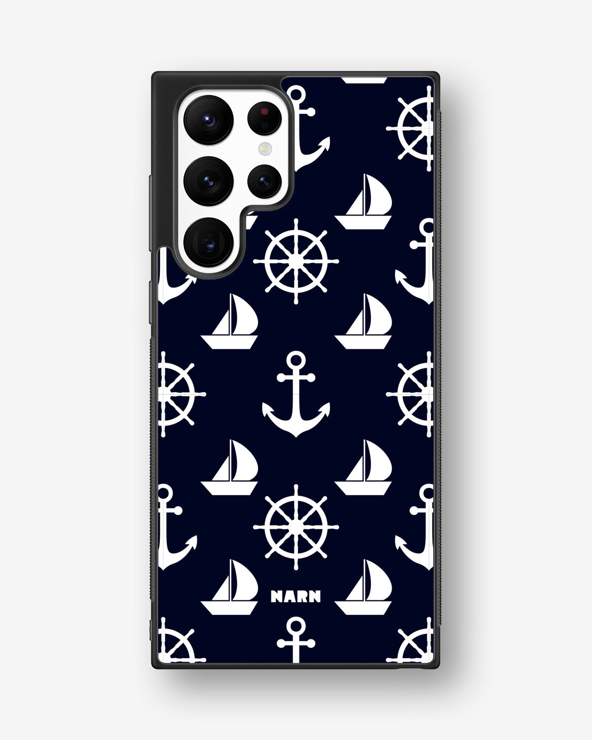 Samsung Galaxy S22 Ultra Hard Case – Deep Blue Voyage - View 1