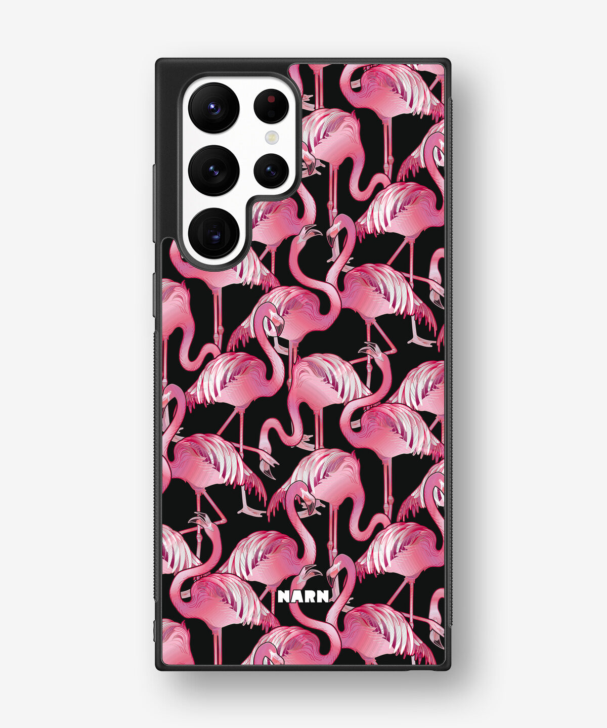 Samsung Galaxy S22 Ultra Hard Case – Flamingos - View 1