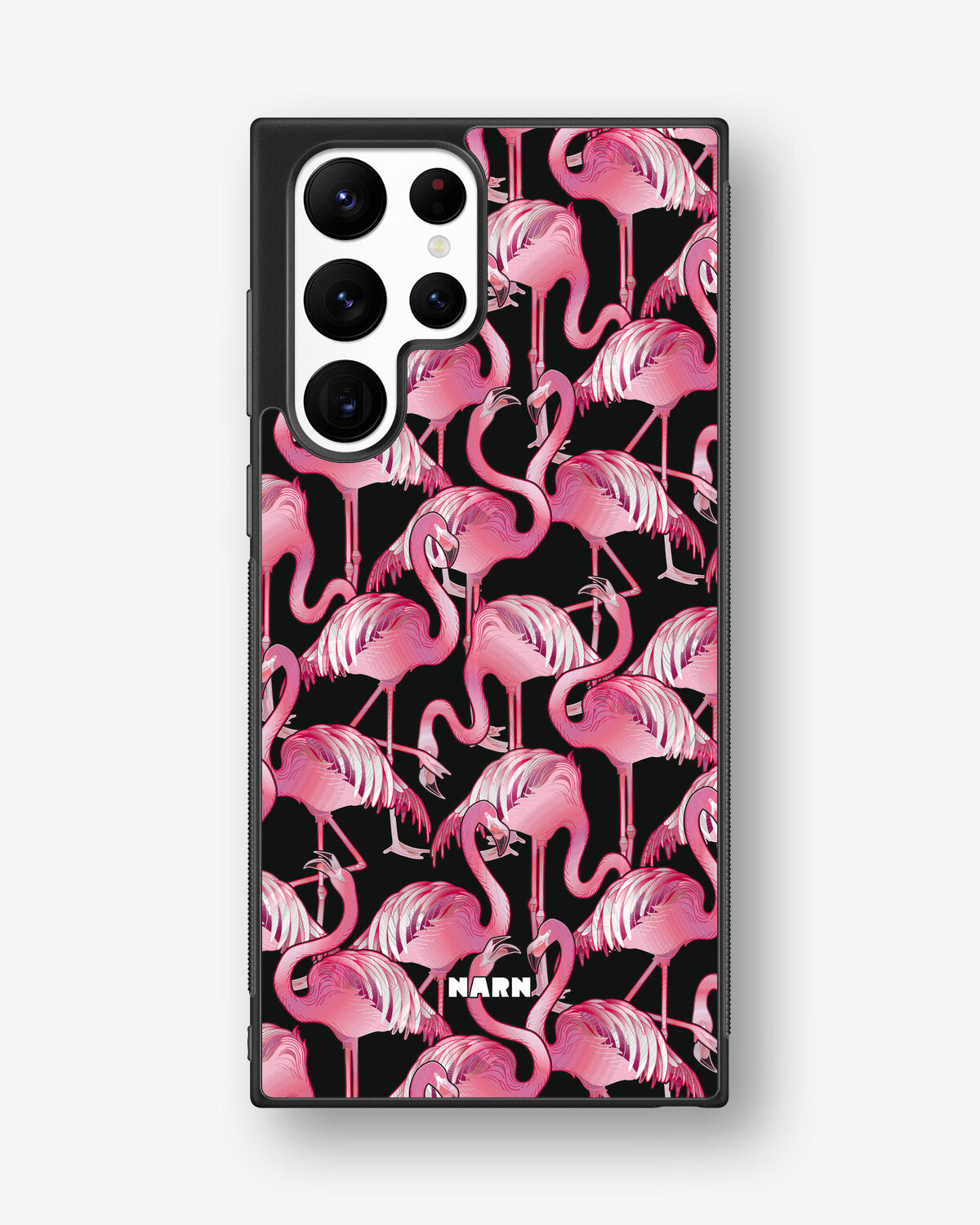 Samsung Galaxy S22 Ultra Hard Case – Flamingos - View 1