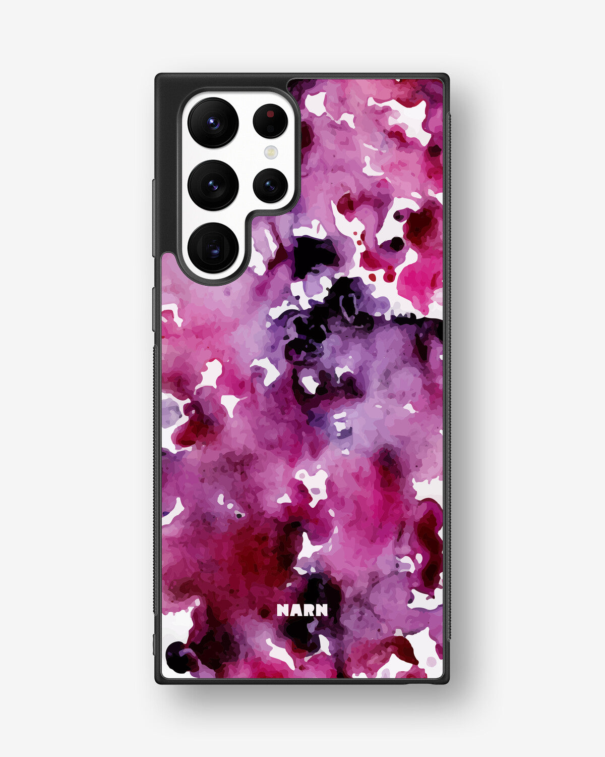Samsung Galaxy S22 Ultra Hard Case – Floral Splash - View 1