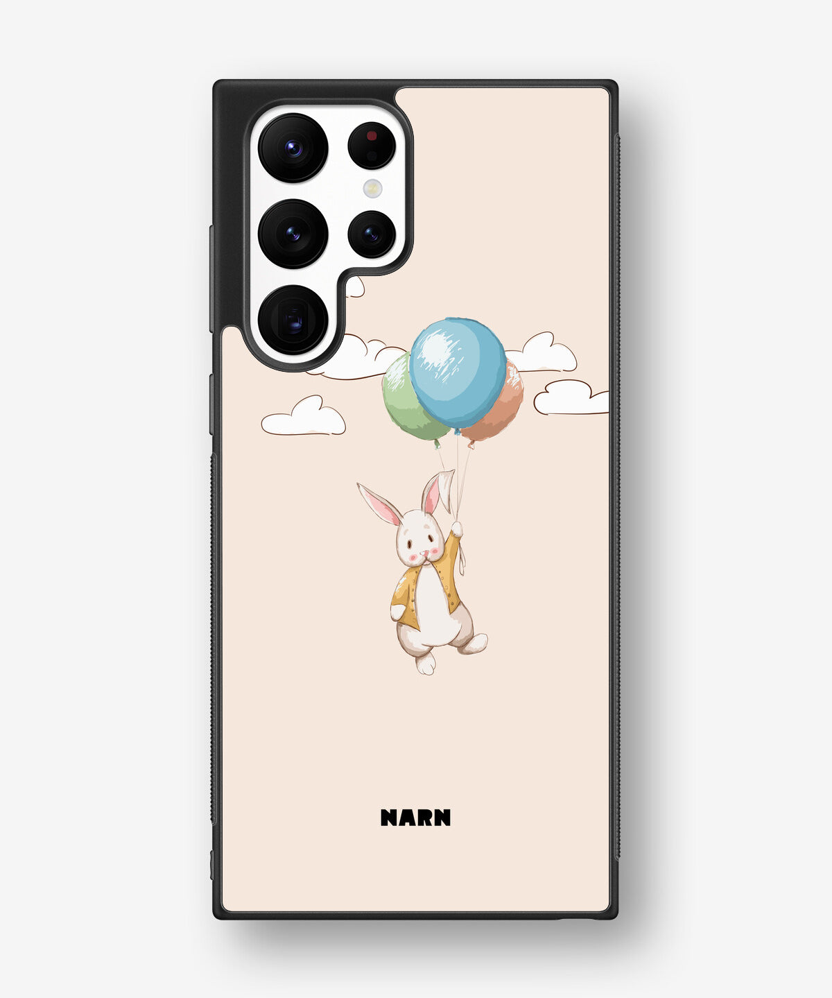 Samsung Galaxy S22 Ultra Hard Case – Flying Rabbit - View 1