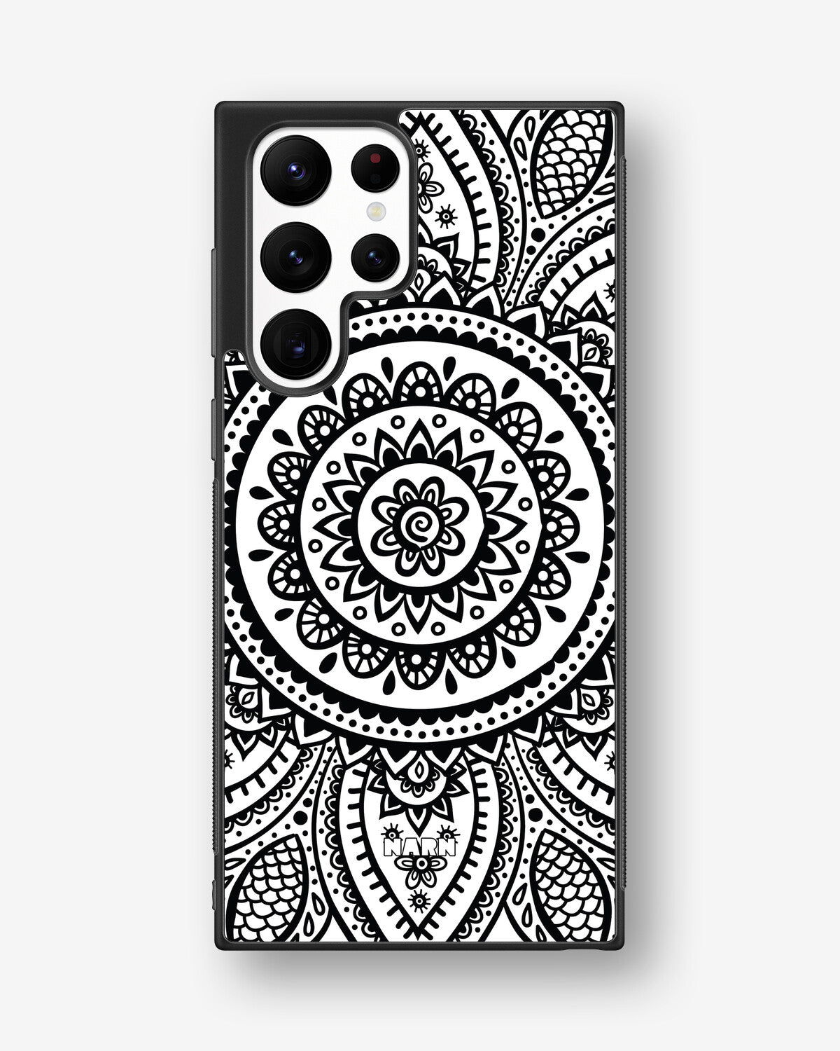 Samsung Galaxy S22 Ultra Hard Case – Henna Mandala - View 1