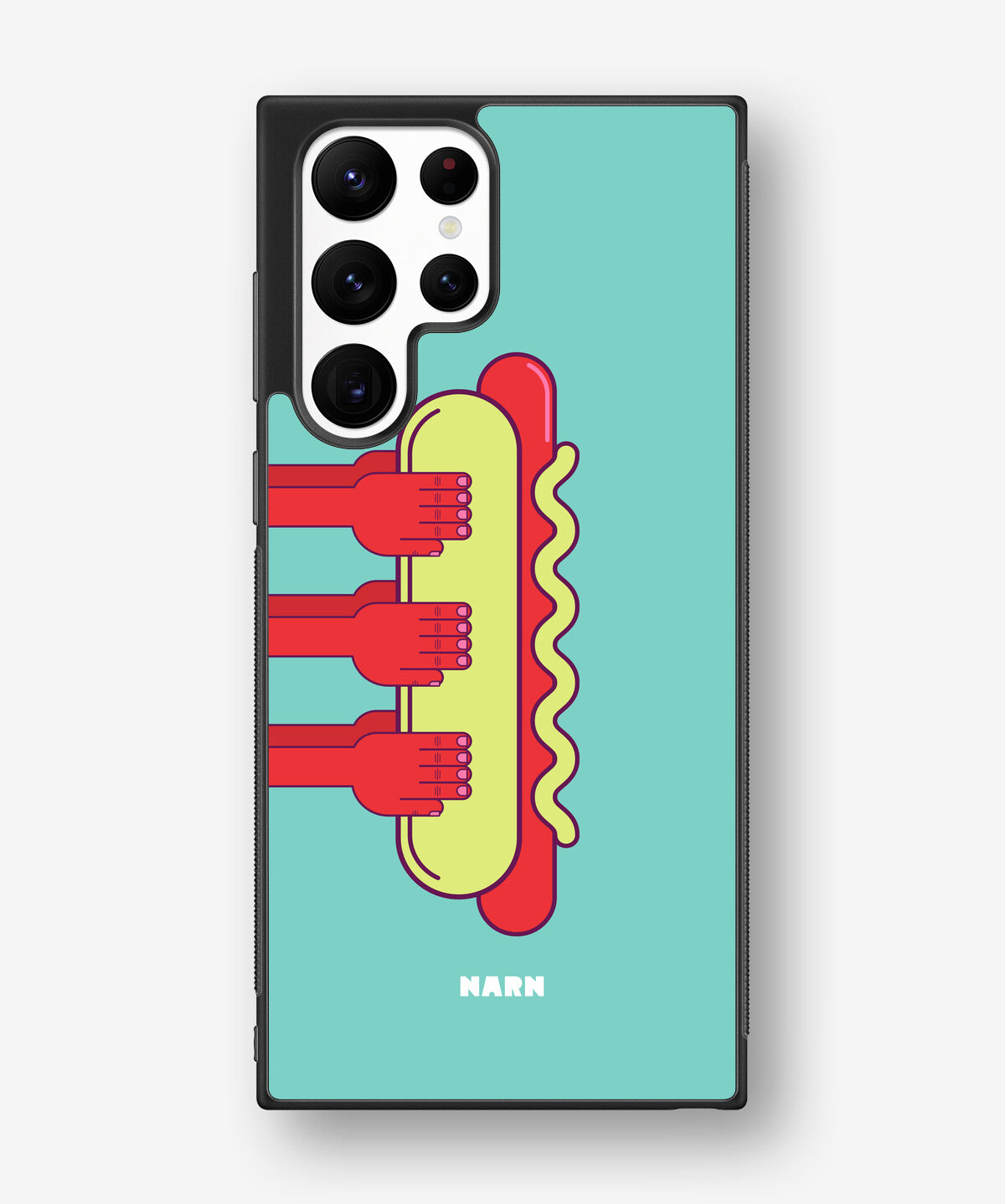 Samsung Galaxy S22 Ultra Hard Case – Hot Dog - View 1