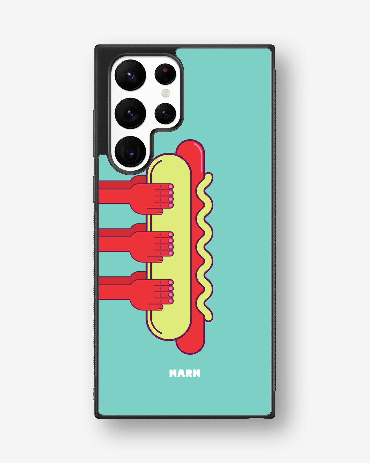 Samsung Galaxy S22 Ultra Hard Case – Hot Dog - View 1